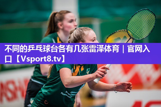 不同的乒乓球台各有几张雷泽体育｜官网入口